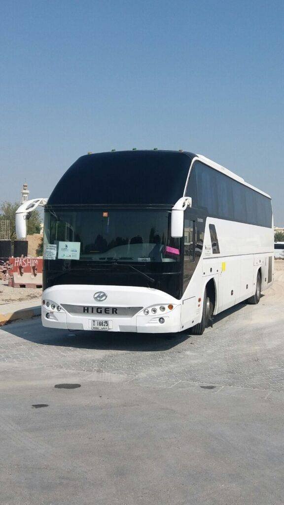 53 seater bus rental service